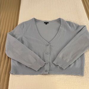 Talbots Light Blue Women's Cardigan Sweater